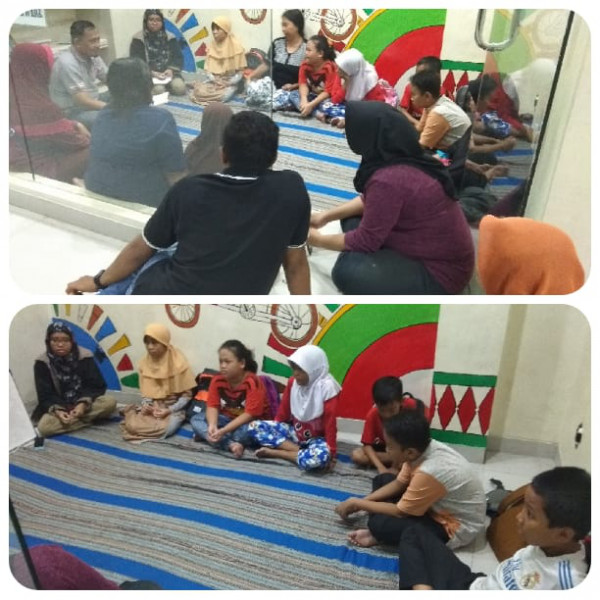 Pelaksanaan Bimbel Genius Yatim Mandiri