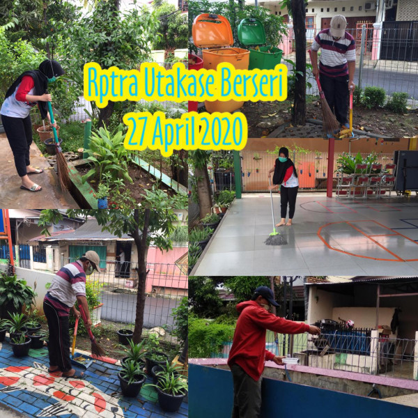 Kegiatan Piket Dan Monitoring Pengelola RPTRA Utakase Berseri