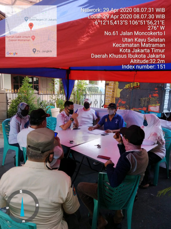 Kegiatan Monitoring Distribusi Bantuan Presiden (Banpres) RW 013