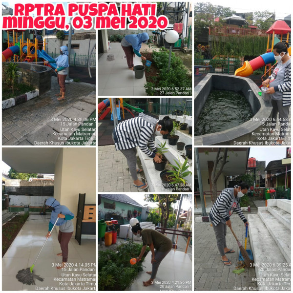 PIKET DAN MONITORING PENGELOLA RPTRA PUSPA HATI