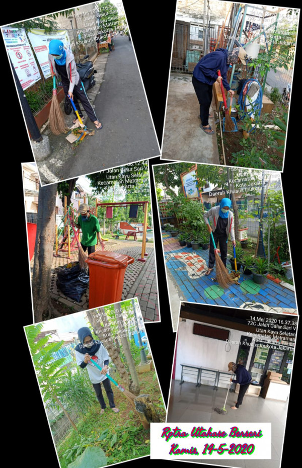 PIKET DAN MONITORING PENGELOLA RPTRA UTAKASE BERSERI