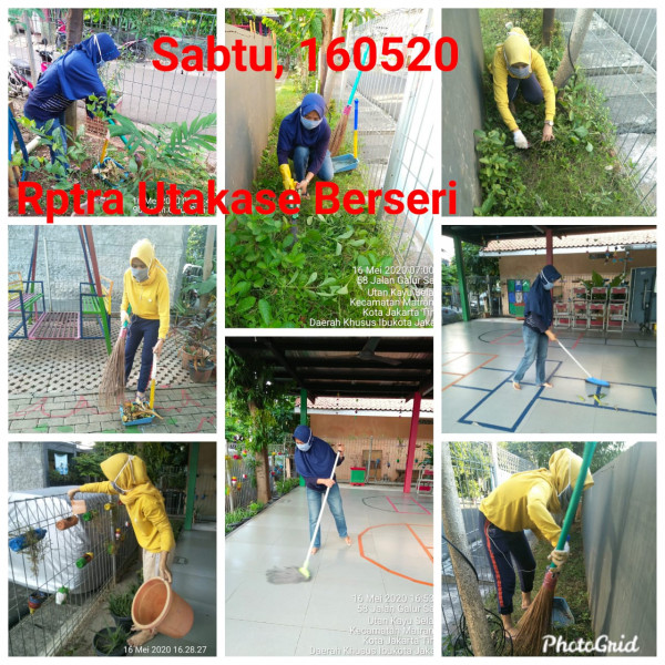 PIKET DAN MONITORING PENGELOLA RPTRA UTAKASE BERSERI