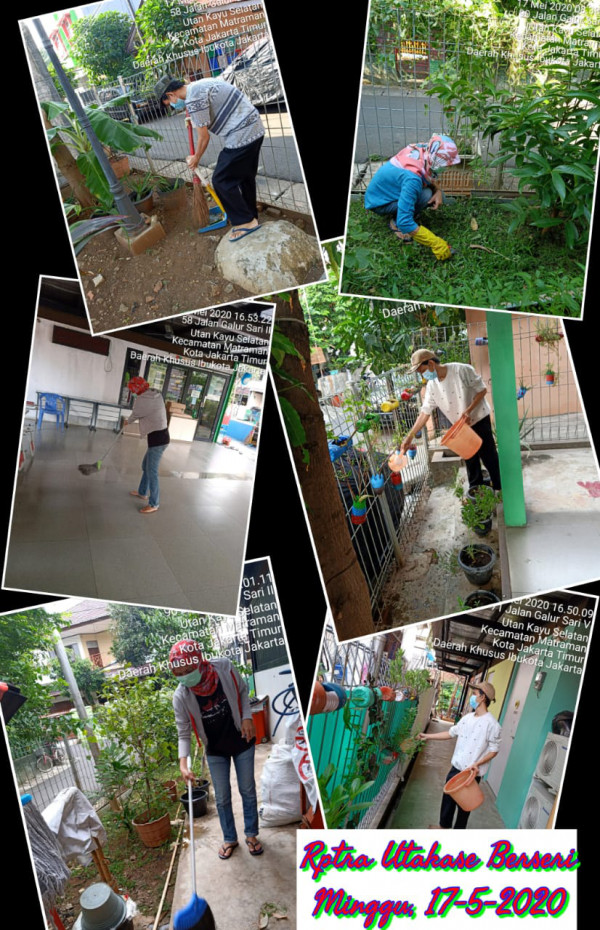 PIKET DAN MONITORING PENGELOLA RPTRA UTAKASE BERSERI