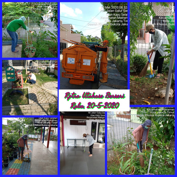 PIKET DAN MONITORING PENGELOLA RPTRA UTAKASE BERSERI