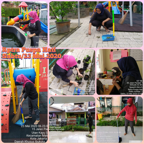 PIKET DAN MONITORING PENGELOLA RPTRA PUSPA HATI