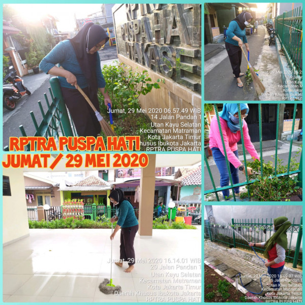 PIKET DAN MONITORING PENGELOLA RPTRA PUSPA HATI