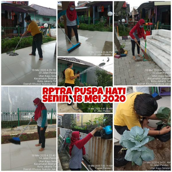 PIKET DAN MONITORING PENGELOLA RPTRA PUSPA HATI