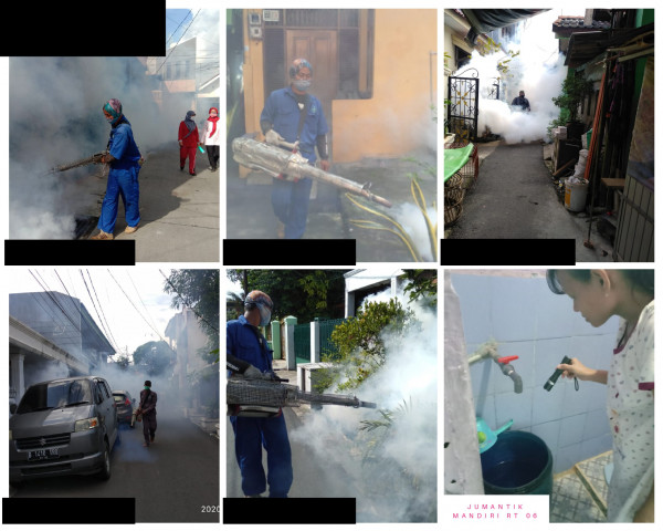 fogging serta jumantik mandiri