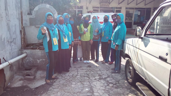 monitoring saat fogging oleh kader jumantik