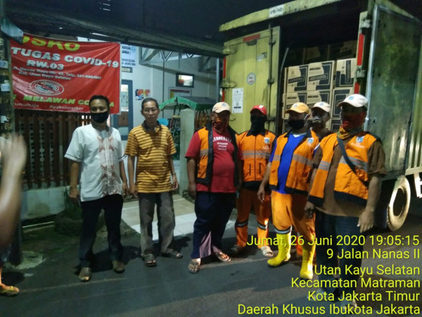 Kegiatan Monitoring Distribusi Bantuan Sosial (Bansos) RW 03
