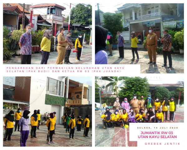 Gerbek Jentik RW003 Kelurahan Utan Kayu Selatan