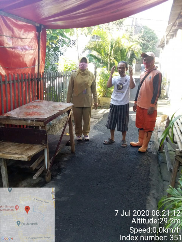 Monitoring tempat penjualan hewan qurban di RW009