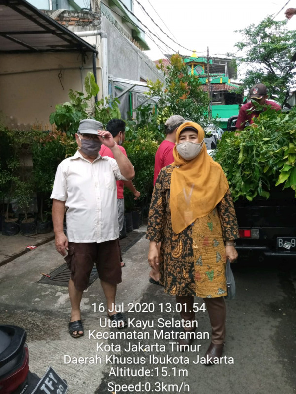 Monitoring penghijauan serta ternak ikan nila