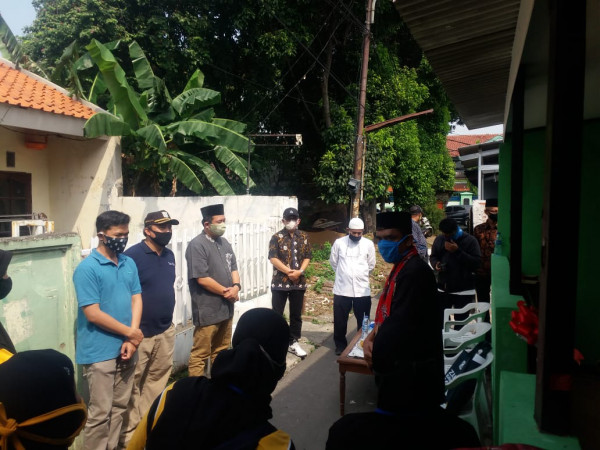 Peresmian bedah Rumah di RW005 