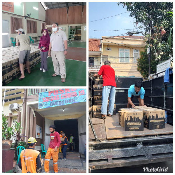 Monitoring Bansos Tahap 5 di rw001