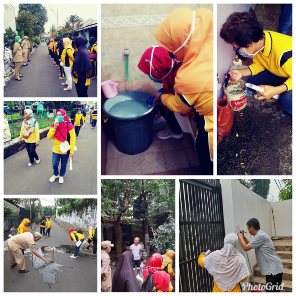 Grebek Jentik Dan Larvasidasi Rw 010 