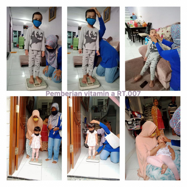 Posyandu Rw007 (Pemberian Vitamin A bagi balita)