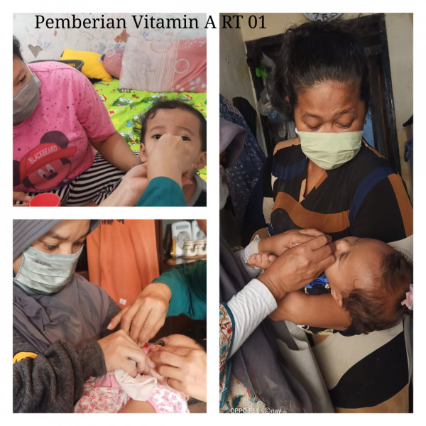 Posyandu Rw014 (Pemberian Vitamin A bagi balita )