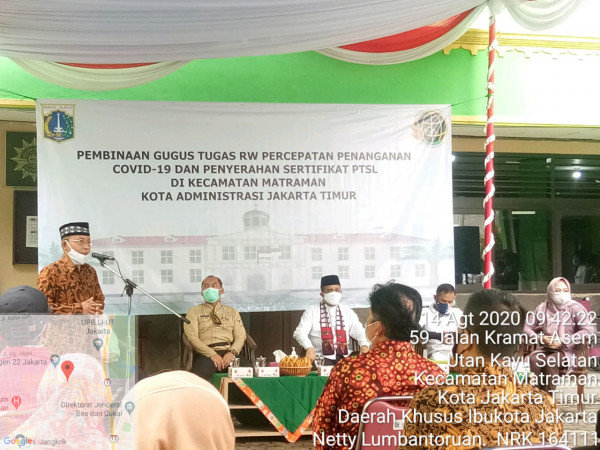 Pembinaan Gugus Tugas Rw dalam Mempercepat Penanganan Covid 19 di Rw06