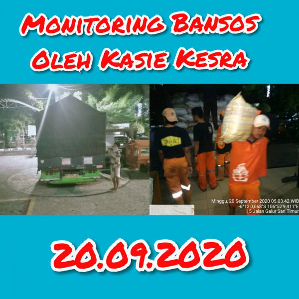 Monitoring Bantuan Sosial (Bansos) oleh Kasie Kesra