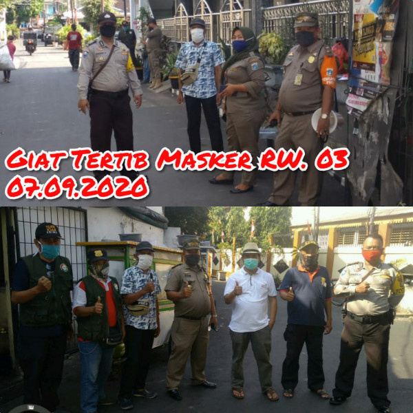 Giat Tertib Masker RW 03