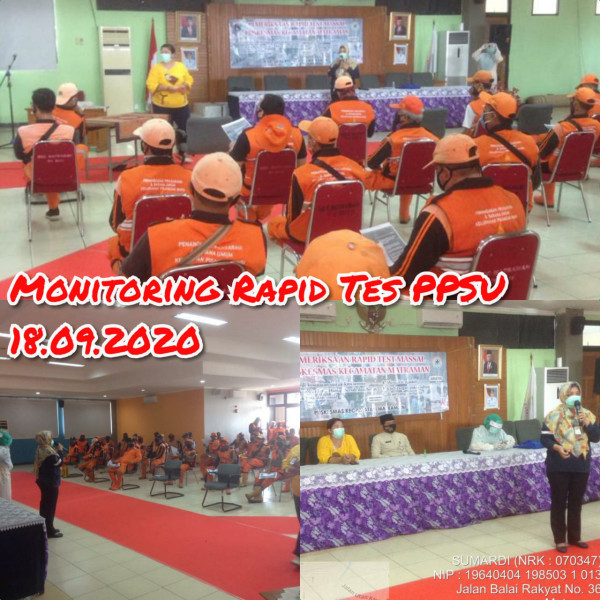 Monitoring Rapid Tes PPSU