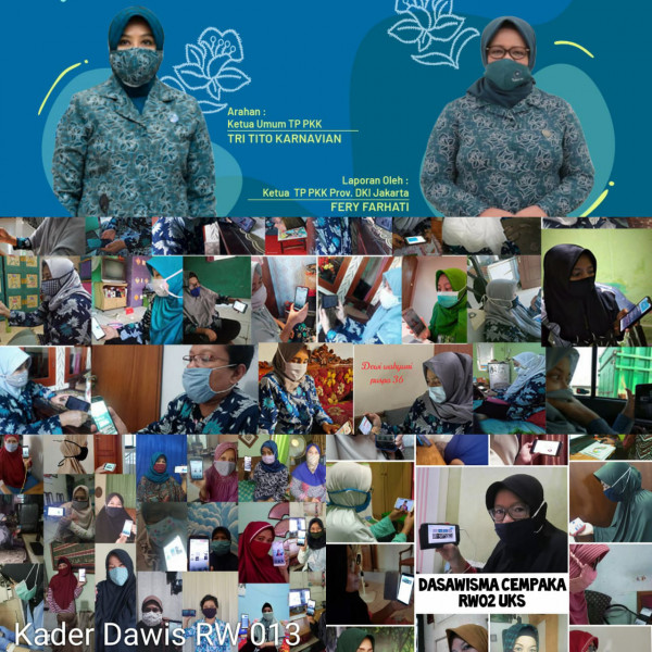 Webinar tentang Giat Laporan Gebrak Masker 