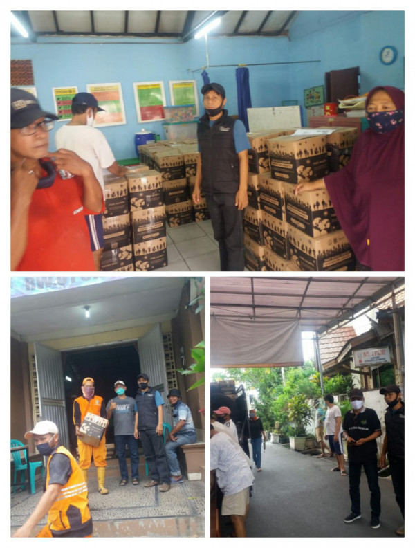 Monitoring Bantuan Sosial (Bansos) RW 10, RW 12 dan RW 13