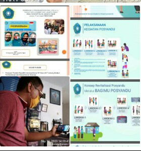 Kegiatan Zoom Meeting Pengelola RPTRA Utan Kayu Selatan pokja 4 dari TP  PKK Kota Administrasi Jakarta Timur