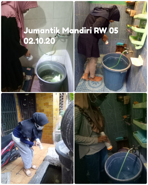 Jumantik Mandiri RW 05 Kelurahan Utan Kayu Selatan