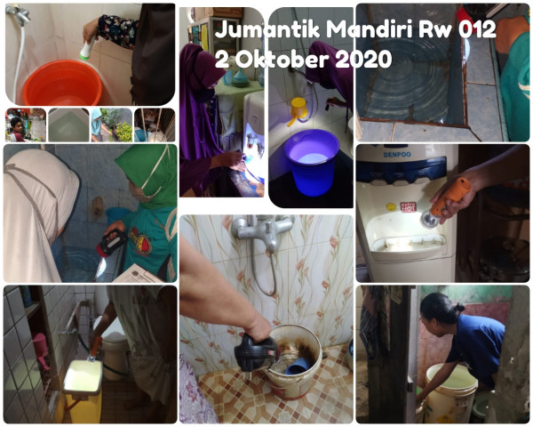 Jumantik Mandiri RW 12 Kelurahan Utan Kayu Selatan