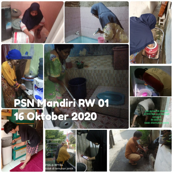 Jumantik Mandiri RW 01 Kelurahan Utan Kayu Selatan