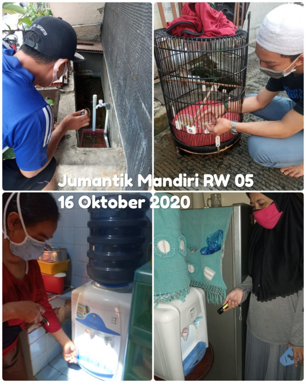 Jumantik Mandiri RW 05 Kelurahan Utan Kayu Selatan
