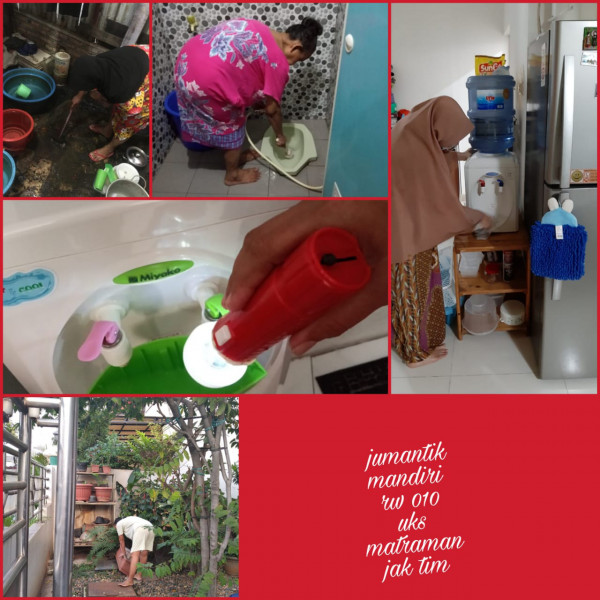 Jumantik Mandiri RW 10 Kelurahan Utan Kayu Selatan