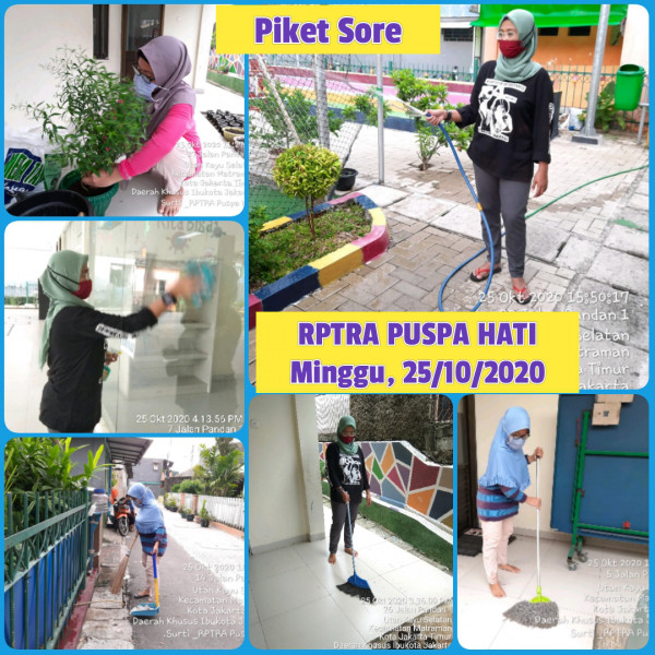 RPTRA PUSPA HATI - PIKET SORE