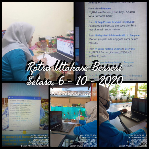 RPTRA UTAKASE BERSERI - Pembekalan Program PKK bagi Pengelola RPTRA