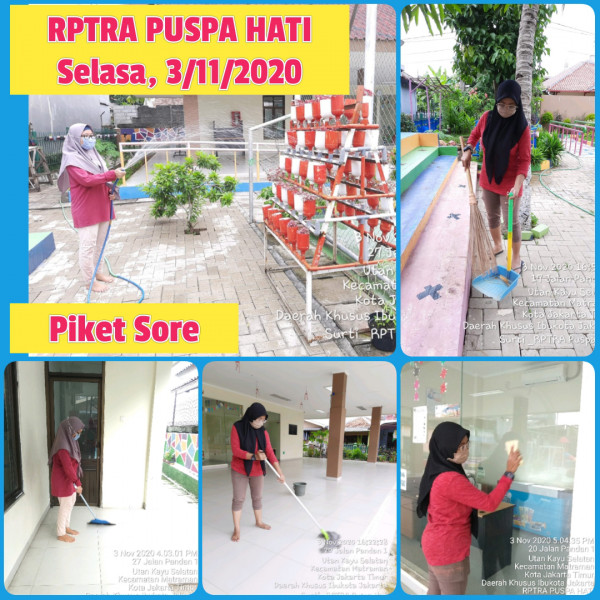 Piket dan monitoring