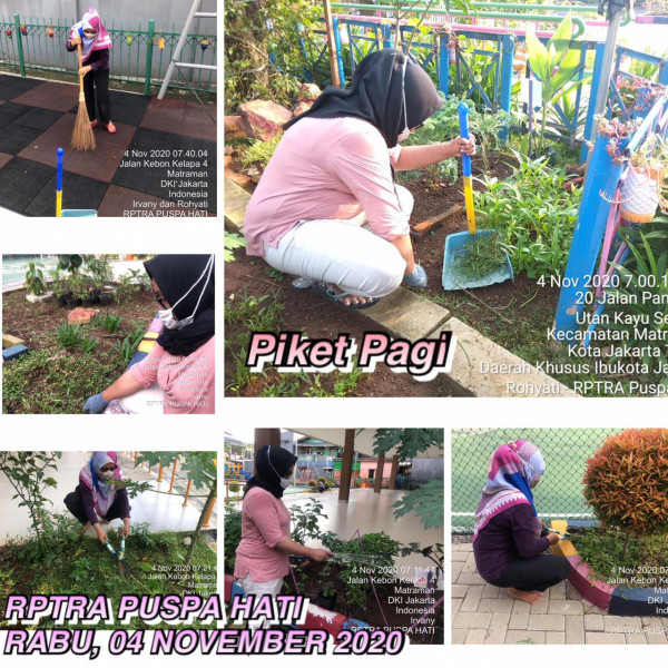 Piket dan monitoring