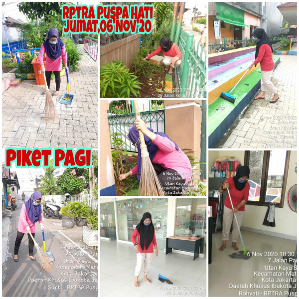 Piket dan monitoring