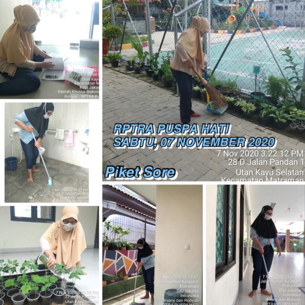 Piket dan monitoring