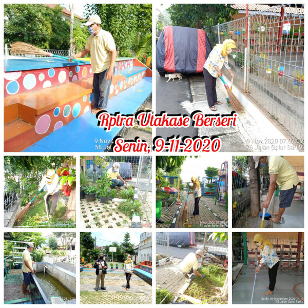 Piket dan monitoring