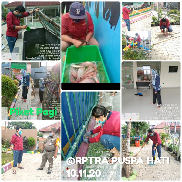 Piket dan monitoring