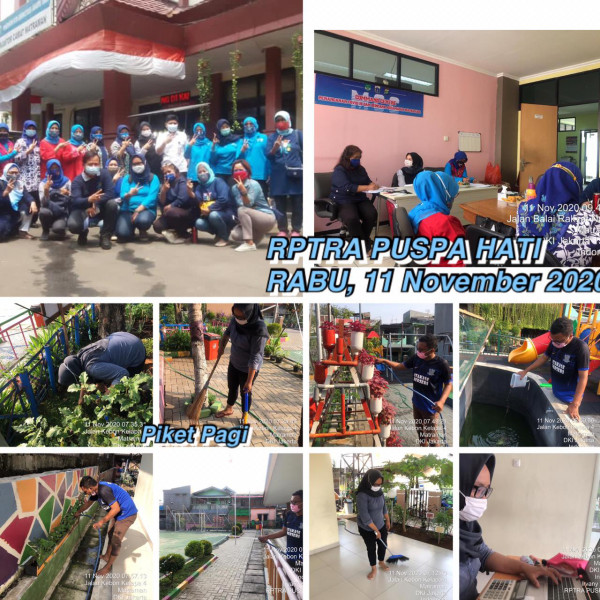 Piket dan monitoring