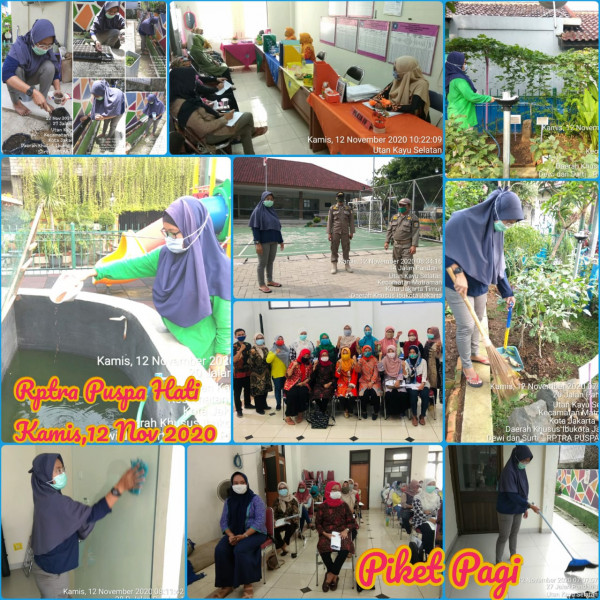 Piket dan monitoring