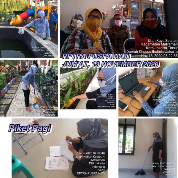 Piket dan monitoring