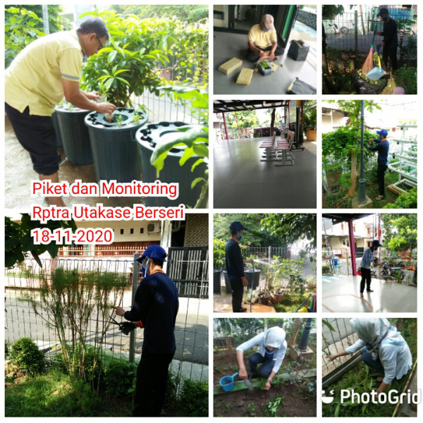 Piket dan monitoring