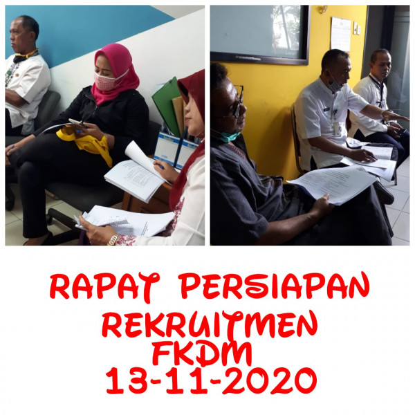 Rapat Persiapan Rekruitmen FKDM Kelurahan Utan Kayu Selatan