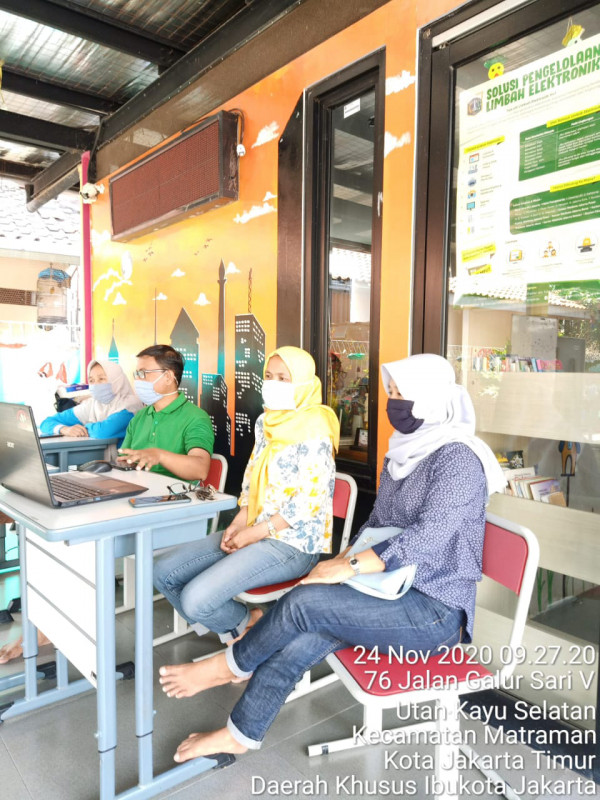 Zoom Meet Kekerasan Terhadap Perempuan dan Anak oleh Dinas PPAPP DKi Jakarta dan Pertemuan Rutin Pengelola Tingkat Kota Adm Jakarta Timur