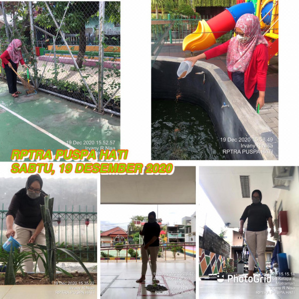 Piket dan Monitoring RPTRA Utakase Berseri dan Puspa Hati