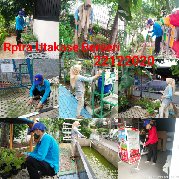  Monitoring RPTRA Utakase  Berseri dan Puspa Hati